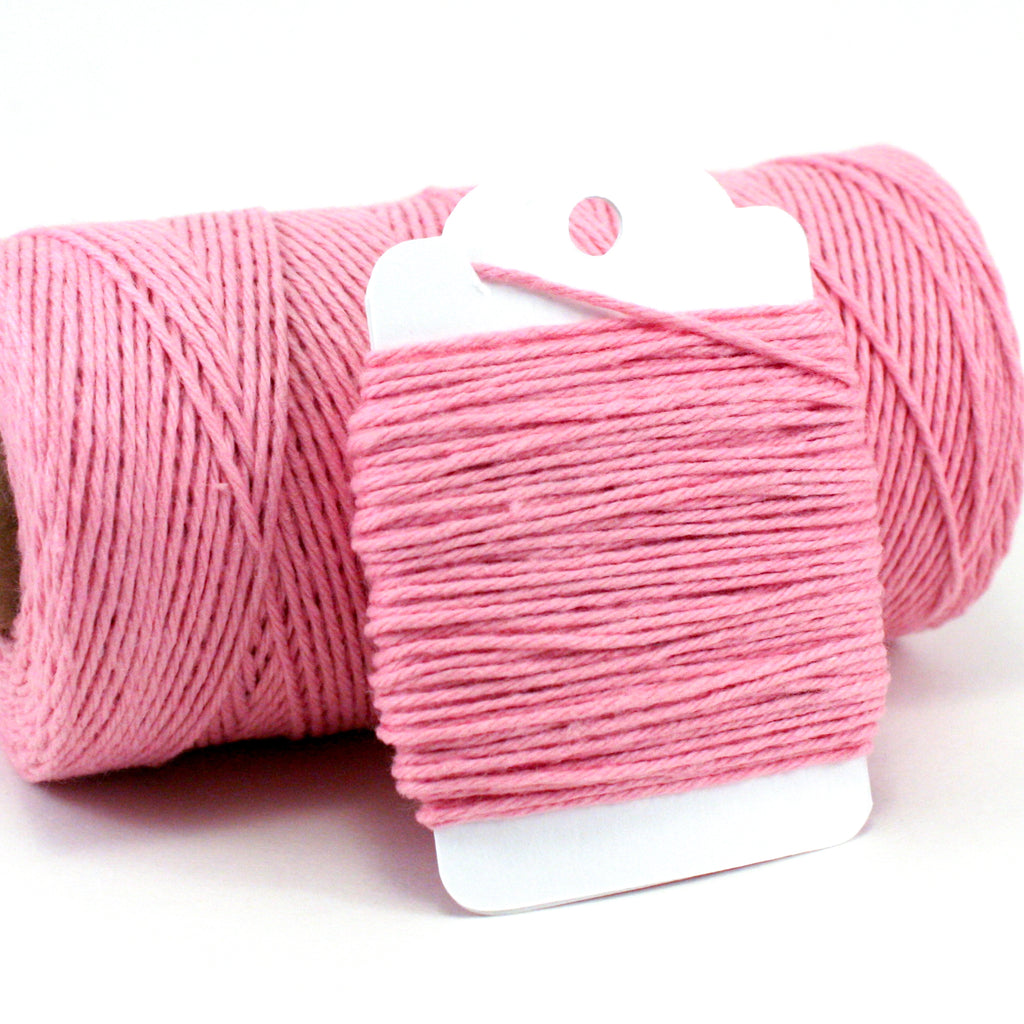 Dark Pink Solid Baker's Twine - 4-ply thin cotton twine